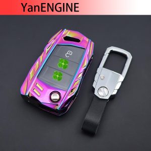 Suitable for Volkswagen Golf Tiguan L Langyi Tuang Tanyue Jialu Suiteng Metal Car Key Cover Protective Case