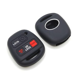 Suitable for Toyota Straight Handle FJ Land Cruiser for TOYOTA Yaris Corolla RAV4 Prado Yaris Tarago Silicone Anti-Fall Car Key Case