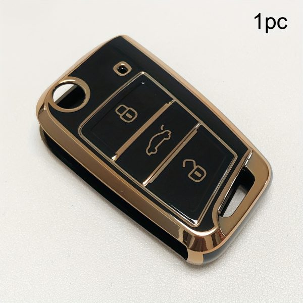 Applicable 2015-2024 for Volvo Tiguan Golf GTI Altas Jetta Tata Os Soft TPU Material Protector Keychain Cover a Gift for a Boy Or Girl