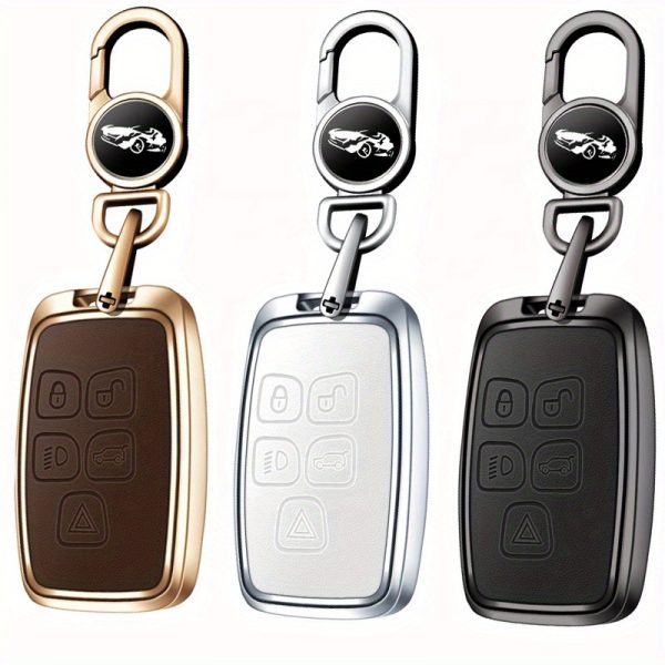Metal Car Key Cover Case for LAND for RoveR Defender 110 Discovery 4 5 Keychain Remote Keyring Accessoires