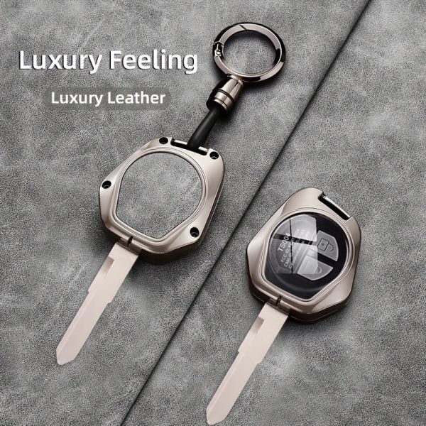 For Suzuki High-End Zinc Alloy Key Fob, for Suzuki Jimny Vitara Swift Ignis Skype SX4 Car Key Fob, for Suzuki New Yulan Alto Key Shell Additions