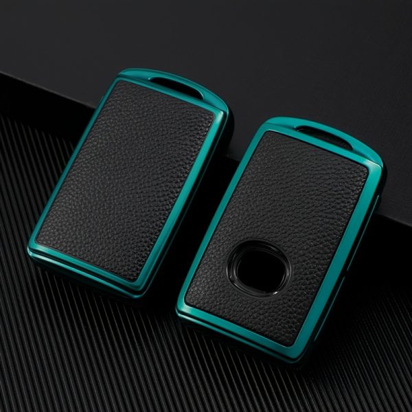 This Key Cover, Designed for Mazda Vehicles, Features a Textured Leather Feel And a Classic Design That Is Both Wear-Resistant And Scratch-Proof, Enhancing The Quality And Protection of Your Car Key, Keeping It Looking Brand New And Beautiful